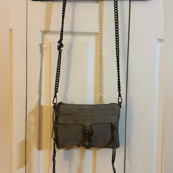 Rebecca Minkoff Mini MAC, Steel Grey $198 - Picture 1 of 4